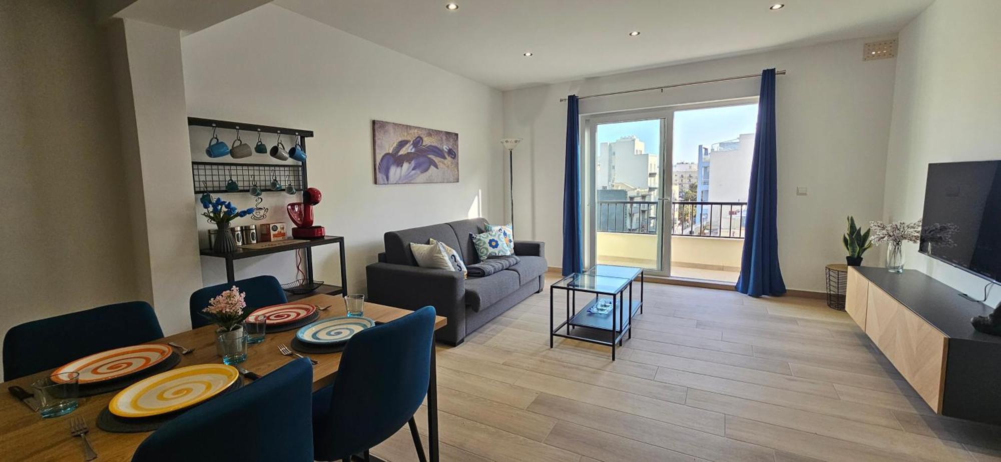 Apartament Sea Breeze Penthouse And Terrace Qawra St Paul'S Bay San Pawl il-Baħar Zewnętrze zdjęcie