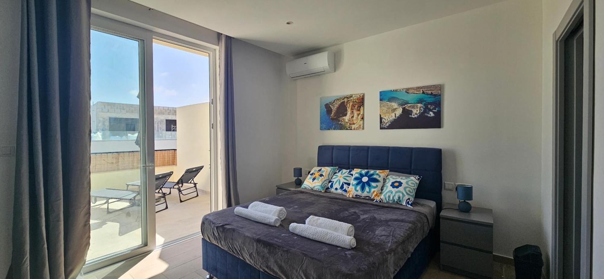 Apartament Sea Breeze Penthouse And Terrace Qawra St Paul'S Bay San Pawl il-Baħar Zewnętrze zdjęcie