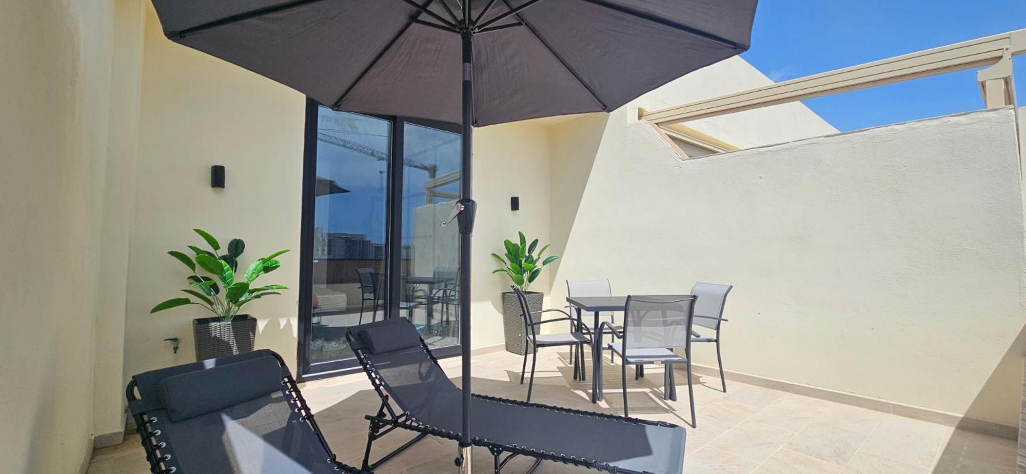 Apartament Sea Breeze Penthouse And Terrace Qawra St Paul'S Bay San Pawl il-Baħar Zewnętrze zdjęcie